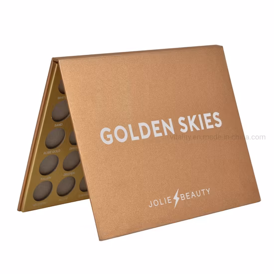 Cosmetics Makeup Container Empty Private Label Eyeshadow Palette with Custom Logo